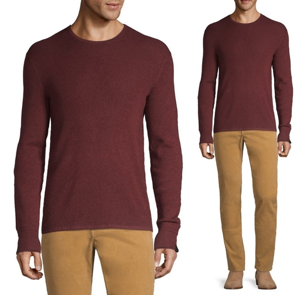 rag & bone Other - 🎉HP!🎉 NWT Rag & Bone Black Cherry Davis Crewneck